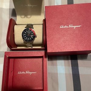 Salvatore Ferragamo Mens Swiss Sports 44m watch